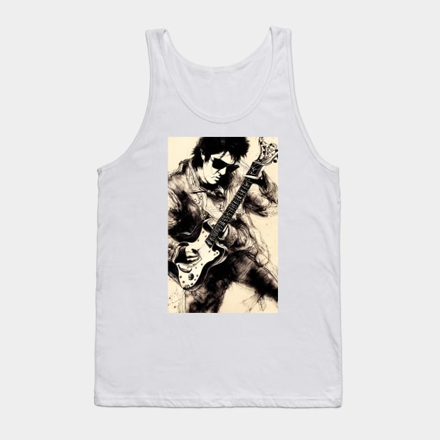 Rock n Roll Tank Top by BryanWhipple